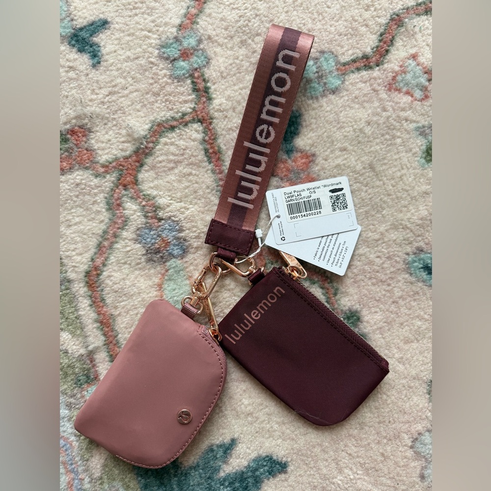 lululemon Dual Pouch Wristlet